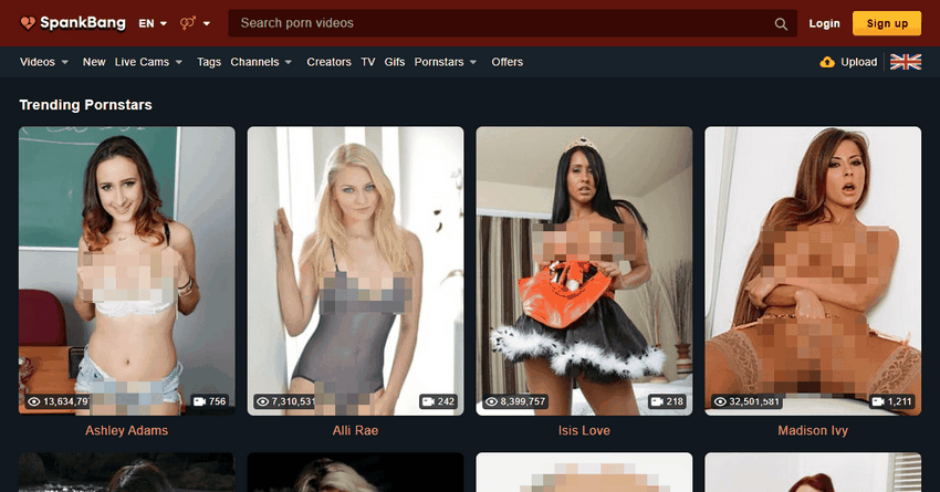 Which nation creates one of the most porn?